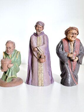 TOM CLARK CASPAR BALTHAZAR MELCHIOR 3 WISE MEN NATIVITY 1984 1986 1987